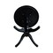 International Concepts Round 30 in Round Top Pedestal Table, 40.9 inH, Black, 30 W, 30 L, 40.9 in H, Wood, Black K46-30RT-6B-2 - alternate 4